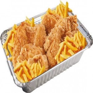 Broast Chicken with French Fries